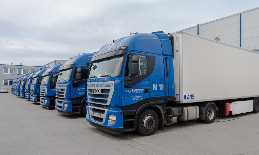 Chilled and frozen transports transport logistics
